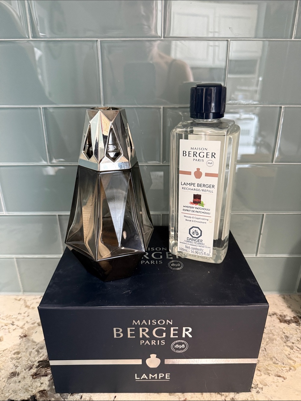 Maison Berger Paris Diffuser Lamp - smoky charcoal
